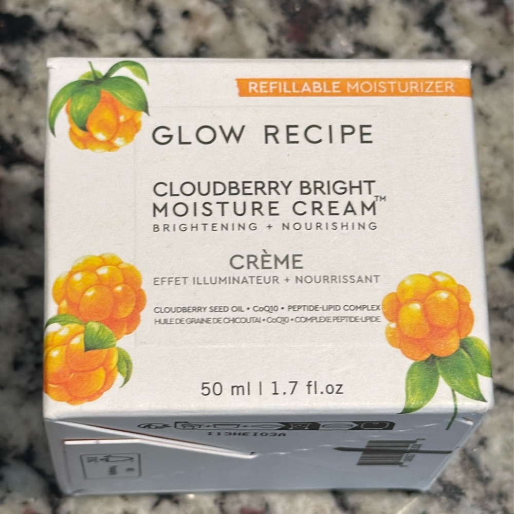 Glow Recipe Cloudberry Moisture Cream New in Box!